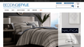What Beddingstyle.com website looked like in 2023 (This year)