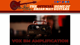 What Brianmayguitars.co.uk website looked like in 2023 (This year)