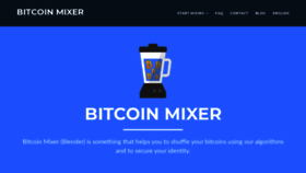 What Bitcoinsmix.pro website looked like in 2023 (2 years ago)