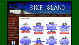 What Bikeisland.com website looked like in 2023 (This year)