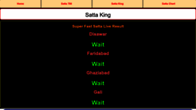 What Black-satta-king.net website looked like in 2023 (This year)