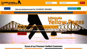 What B2bizindia.com website looked like in 2023 (This year)