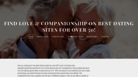 What Bestdatingsitesforover50.biz website looked like in 2023 (This year)