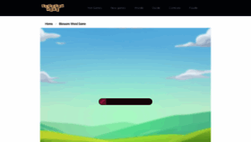 What Blossomwordgame.io website looked like in 2023 (This year)