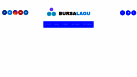 What Bursalagu.id website looked like in 2023 (This year)