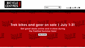 What Bicyclecentreseverett.com website looked like in 2023 (This year)