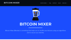 What Bitcoinsmix.pro website looked like in 2023 (2 years ago)