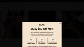 What Bluenile.com website looked like in 2023 (This year)