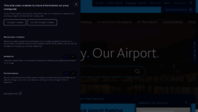 What Belfastcityairport.com website looked like in 2023 (This year)