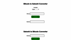 What Btctosatoshi.com website looked like in 2023 (This year)