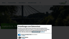 What Bad-abbach.de website looked like in 2023 (This year)