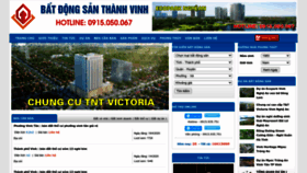 What Batdongsanthanhvinh.com website looked like in 2023 (This year)