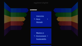 What Beal.egybest.digital website looked like in 2023 (This year)