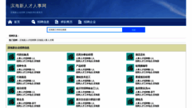 What Binhaixinzhaopin.com website looked like in 2023 (This year)