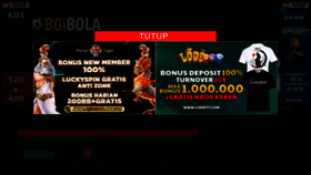 What Bgibola8.online website looked like in 2023 (This year)