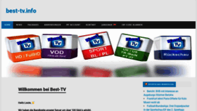 What Best-tv.info website looked like in 2023 (This year)