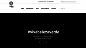 What Belezaverde.com website looked like in 2023 (This year)