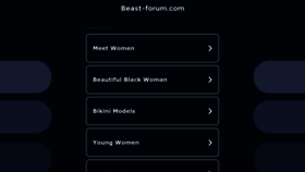What Beast-forum.com website looked like in 2023 (This year)