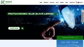 What Borislens.com website looked like in 2023 (1 year ago)