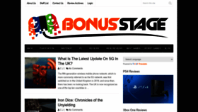 What Bonusstage.co.uk website looked like in 2023 (This year)