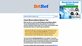 What Bitref.com website looked like in 2023 (This year)