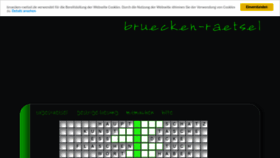 What Bruecken-raetsel.de website looked like in 2023 (This year)