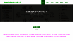 What Beishuowangluokeji.com website looked like in 2023 (This year)