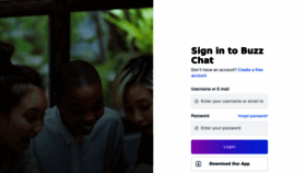 What Buzzchat.site website looked like in 2023 (This year)