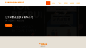 What Bjhuaguo.com website looked like in 2023 (This year)