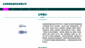 What Bjyanqing.com website looked like in 2023 (This year)