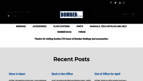 What Bomberonline.com website looked like in 2023 (This year)