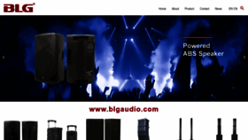 What Blgaudio.com website looked like in 2023 (This year)