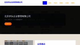 What Bjyitou.com website looked like in 2023 (This year)