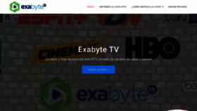 What Blog.exabytetv.info website looked like in 2023 (This year)
