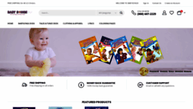 What Babysongs.com website looked like in 2023 (This year)