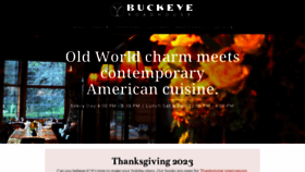 What Buckeyeroadhouse.com website looked like in 2023 (This year)