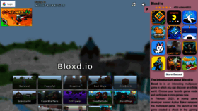 What Bloxdio2.com website looked like in 2023 (This year)