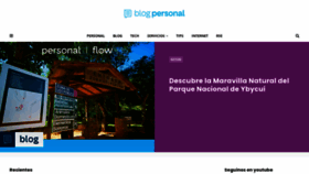 What Blog.personal.com.py website looked like in 2023 (This year)