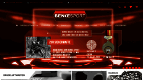 What Benke-sport.de website looked like in 2023 (This year)