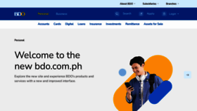 What Bdo.com.ph website looked like in 2023 (This year)