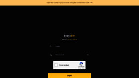 What Blackbet.me website looked like in 2023 (This year)