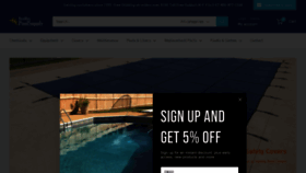 What Bestbuypoolsupply.com website looked like in 2023 (This year)