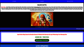 What Black-satta.net website looked like in 2023 (This year)