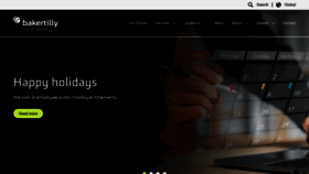 What Bakertillysr.nz website looked like in 2023 (2 years ago)