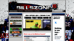 What Billszone.com website looked like in 2023 (This year)