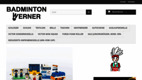 What Badminton-werner.de website looked like in 2023 (This year)