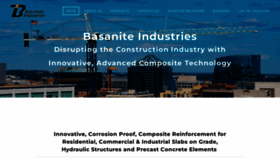 What Basaniteindustries.com website looked like in 2023 (1 year ago)