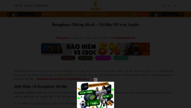 What Bongdaso86.com website looked like in 2023 (This year)