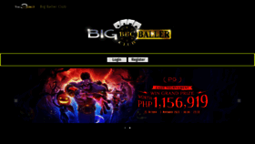 What Bigballerclub.app website looked like in 2023 (This year)