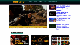 What Bigwin404game.com website looked like in 2023 (This year)